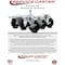 Service Caster 4'' Phenolic Wheel Swivel 7/8'' Expanding Stem Caster SCC-EX20S414-PHS-78 - alternate 4